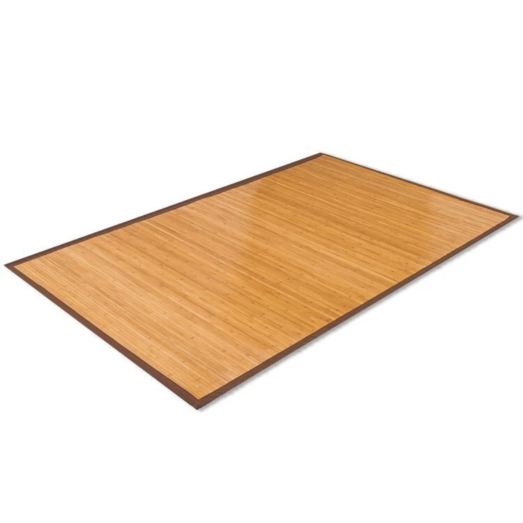 Costway 5'x 8' Area Rug Floor - Brown