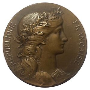 Médaille bronze " Marianne & Sté d'Aquicultue et Pêche 1905 " DUBOIS & DUPUIS