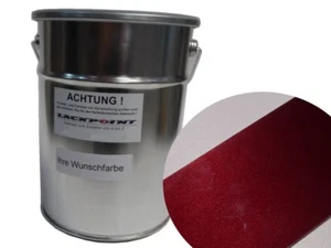 0,5 Liter Spritzfertiger Basislack geeignet für BMW 252 Rot Metallic Autolack L - Bild 1 von 1