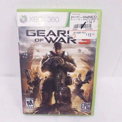 Gears of War 3 Microsoft Xbox 360 Studios Epic Games Dolby Digital Mature - Image 1 of 4