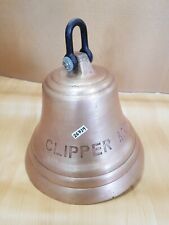 Clipper morning bell ship brass bell antique