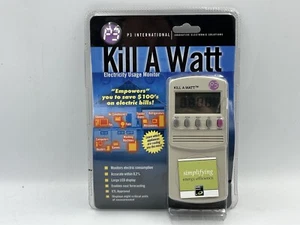 Kill A Watt P3 International P4400 Electricity Usage Monitor VINTAGE BRAND NEW! - Picture 1 of 7