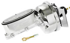 64-66 Ford Mustang Polished Wilwood Master Cylinder & Chrome Power Brake Booster