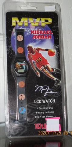 VINTAGE MVP MICHEAL JORDAN WATCH BY WILSON Cover