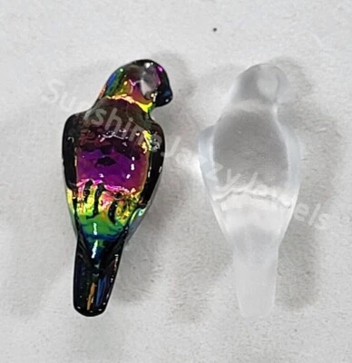 Colgante/Cuentas Cristal Swarovski 20mm Loro 6556; Vitrail Medio o Transparente Escarcha Foto 1 de 4