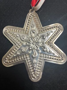 2017 Handtuch jährliches Sterling Stern Ornament-Auth. Händler Inv. Display - ohne Box - Bild 1 von 1