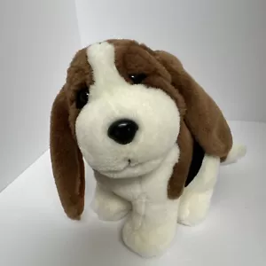 Vintage Walmart Basset Hound Elson Industries Plüschhund Sitzen - Bild 1 von 6