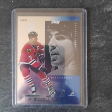 1997-98 Pinnacle Team Pinnacle #3 Brian Leetch / Chris Chelios