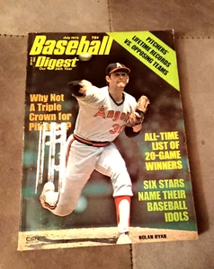 BASEBALL DIGEST JULY 1975 - NOLAN RYAN - Picture 1 of 2