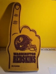Dedo de espuma vintage de los Washington Redskins de 1980 We’re #1 NFL - Imagen 1 de 6
