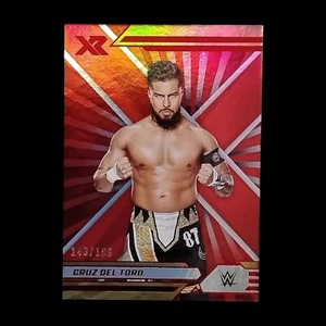 2022 Panini Chronicles XR WWE Red /199 Cruz Del Toro (RC) - Picture 1 of 2
