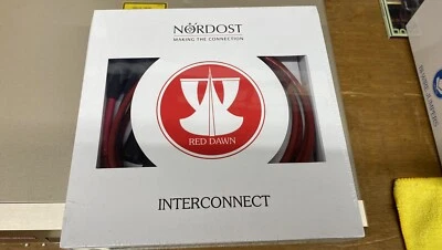 Nordost Red Dawn 1M XLR Cables - NEW - Image 1 of 2