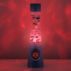 Spider-Man Plastic Flow Lamp 33cm Brighten up your bedroom - Picture 1 of 3
