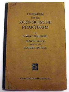 Antiguo compartimento libro guía para la práctica zoológica 206 imagen edición 1949 - Imagen 1 de 1