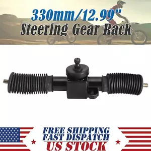 330mm 12.99" Aluminium Power Steering Gear Shaft For Go Kart UTV ATV Quad Buggy - Foto 1 di 13