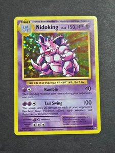 Pokemon NIDOKING 45/108 - SET EVOLUCIONES HOLO POKEMON - CASI NUEVO - Imagen 1 de 2