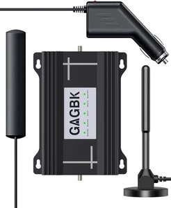 Upgarde Booster Cellulaire pour Voiture, Camion Amplificateur de Signal Téléphone Portable sur Bande 2/4/5/1... - Photo 1 sur 5
