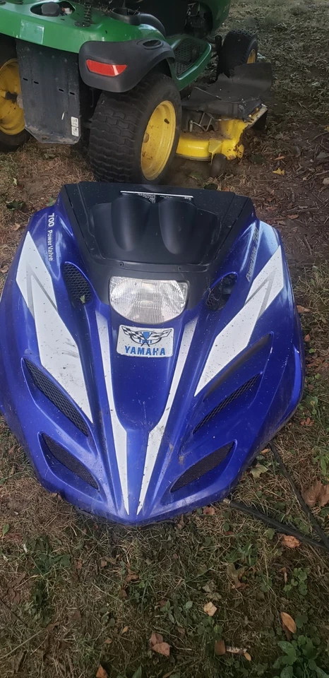 Capô azul 600 para snowmobile Yamaha Srx 700 - Imagem 1 de 3