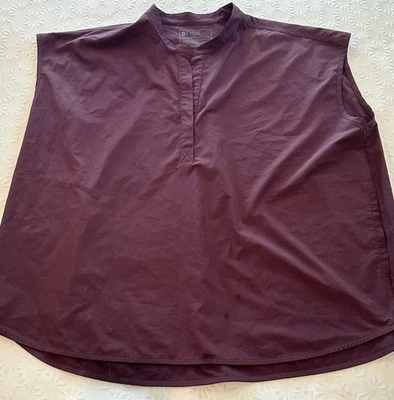 Blusa Médica FIGS RAFAELA W21SW1055 2XL XXL Marrón Púrpura Bolsillos Médicos Foto 1 de 4