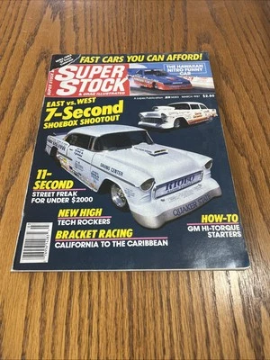 BACK ISSUE SUPER STOCK & DRAG ILLUSTRATED MARCH 1987, ROLAND LEONG HAWAIIAN FC - Image 1 of 4