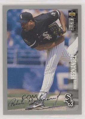 1996 Upper Deck Collector's Choice Silver Foil Signature Roberto Hernandez #96 - Image 1 of 2
