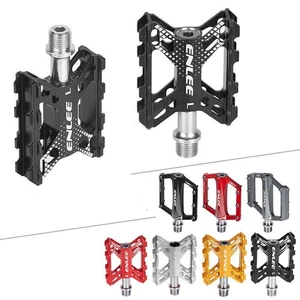 Coppia Pedali Bici Ultraleggeri Sigillati Cuscinetto Piattaforma MTB Bicicletta Ciclismo Pedali - Foto 1 di 12
