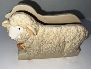 Porta Servilletas Otagiri Oveja De Colección **Edición Muy Menor Estado LEER 1984 Japón - Imagen 1 de 17