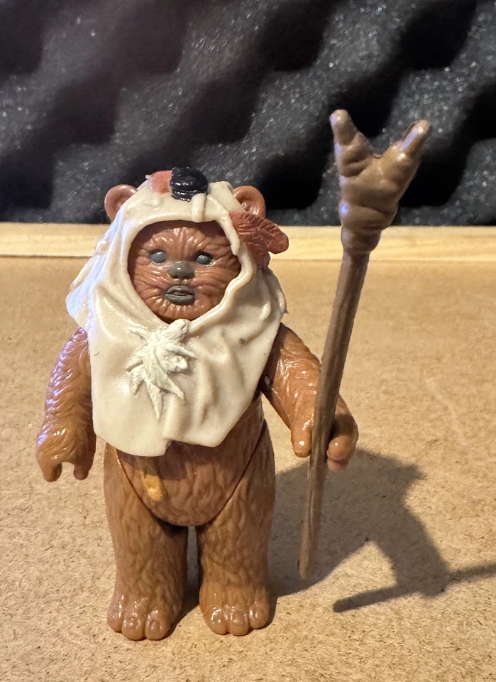 Figura de colección Star Wars Paploo últimos 17 Ewok Kenner POTF Foto 1 de 3