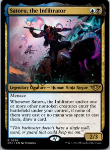 Satoru, the Infiltrator (230) - MTG - Outlaws of Thunder Junction Regular - Picture 1 of 1