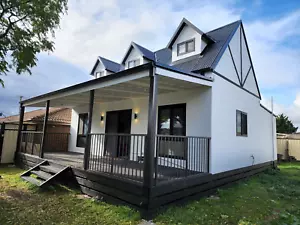 Rosemei Tudor 2-3 bedroom 140m² Steel Frame Cape Cod Home. - Picture 1 of 11