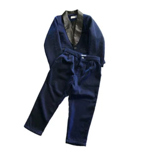 Boys Tuxedo Suit Glliter Party Dress 2 Pieces Blazer Trousers for Wedding Prom - Picture 1 of 16