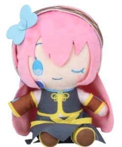 Muñeca de peluche Piapro Sanrio juguete vol.1 Megurine Luka 16 cm SEGA de Japón NUEVO - Imagen 1 de 1