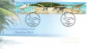 COCOS(keeling) ISLANDS 2003 " SHORELINE BIRDS" FDC MINT FLAP OPEN. - Picture 1 of 1