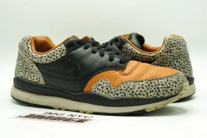NIKE AIR SAFARI NRG 2012 USED SIZE 9 TAN BEIGE BLACK CHARCOAL 532304 220 - Picture 1 of 7
