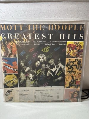 "Mott The Hoople Greatest Hits" vinyl LP 1976 Columbia Records PC 34368 - Image 1 of 4