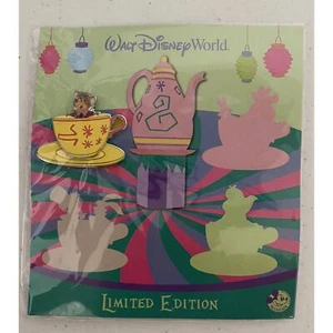 Walt Disney World Alice nel paese delle meraviglie tazza da tè ghiro porta passaporto spilla 136991 - Foto 1 di 3