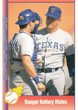 1991 Pacific Ryan Texas Express I #93 Nolan Ryan Jim Sundberg Texas Rangers HOF