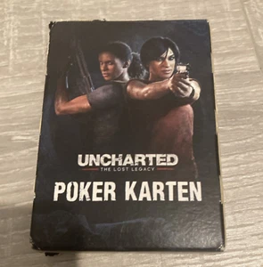 Uncharted The Lost Legacy Promo Poker Playing Cards Chloe Frazer Naughty Dog - Picture 1 of 7