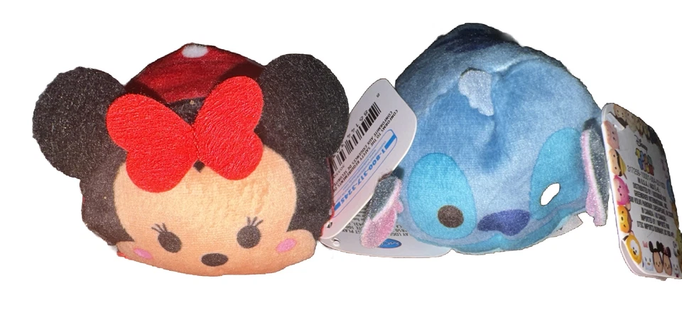 Tsum Tsum Disney Plush Minnie Mouse Stitch Mini Collectible Stuffed Animal