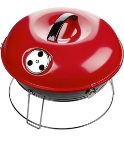 Brentwood Appliances 14 Inch Portable Charcoal Grill Red BB-1400R Torn Box New - Bild 1 von 11