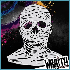 Mummy #2 - Plantilla de plantilla de aerógrafo reutilizable - Imagen 1 de 4