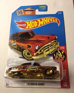 Hot Wheels HW FLAMES SUPER TREASURE HUNT-‘52 Hudson Hornet-RARE-NEW - Picture 1 of 5