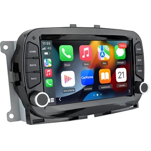 Carplay 7" Android 13 Autoradio Für Fiat 500 16-2019 GPS Navi WIFI SWC BT 2+64G - Bild 1 von 19