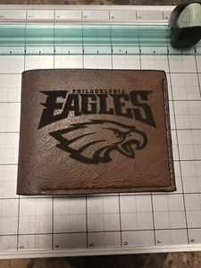 philadelphia eagles Leather Wallet - Picture 1 of 3
