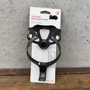 Bontrager XXX Carbon Fiber Water Bottle Cage Black Road Race Tri TT 1 Single A4 - Picture 1 of 10