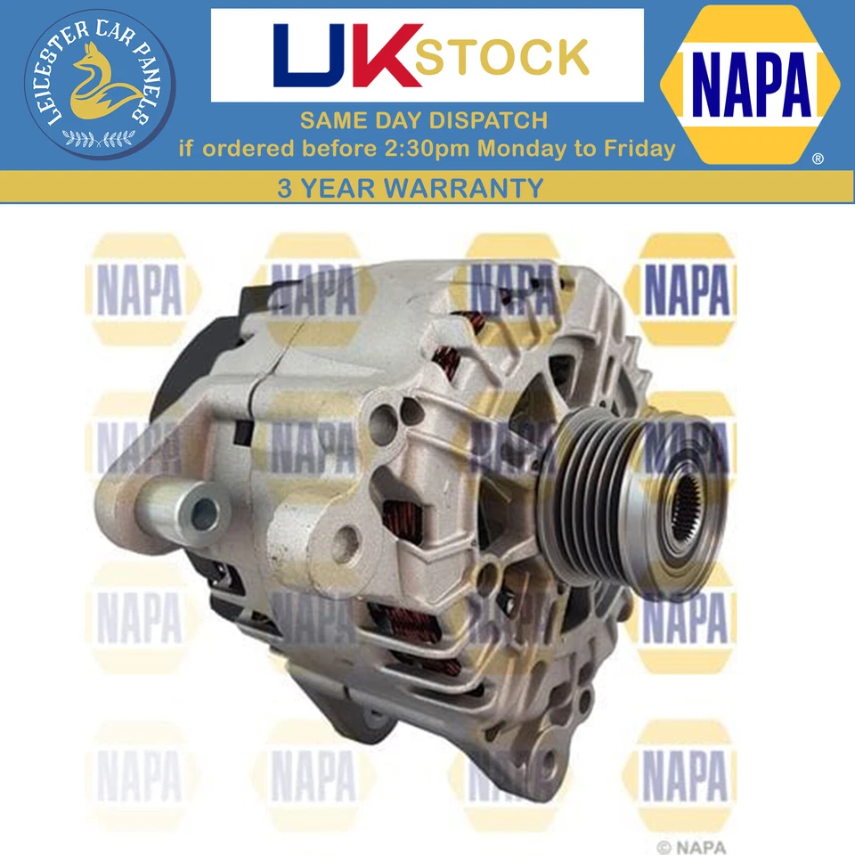 Napa Alternator For VW Jetta 2007-2010 1.4 NAL1254 - Image 1 of 1