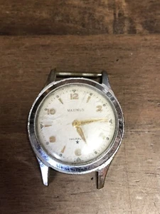 Vintage Maximus Men’s Watch For Parts/Repair - Picture 1 of 3