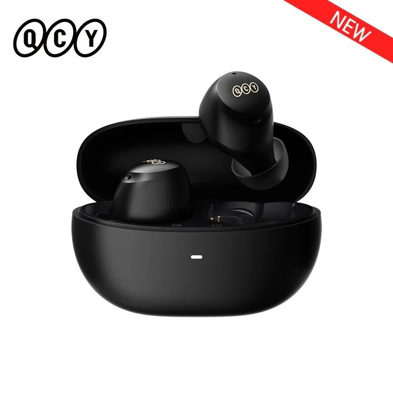 QCY HT07 ANC Wireless Earphone 40dB Noise Cancelling TWS Earbuds 6 Mic AI HD Cal