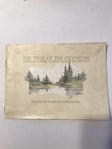 Vintage Railroad Pictoral Guide Of The Chicago, Milwaukee Olympian Trail, 1914 - Picture 1 of 13