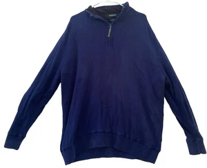 Pullover Aureus Breeze Blocker 1/4 Cremallera Azul XXL - Imagen 1 de 6